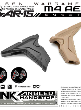 原品复刻【 SI mlok大三角 阻手】尼龙 理线 阻手器前握喔把