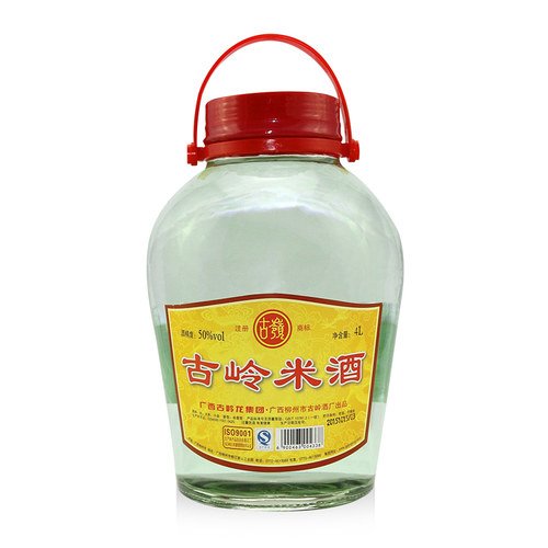 古岭米酒50°4L纯粮食浸泡专用酒