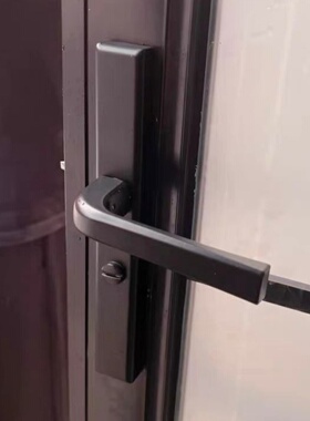 简约浴室无钥匙卫生间卫浴阳台极窄厕所窄边框门框执手黑色窄门
