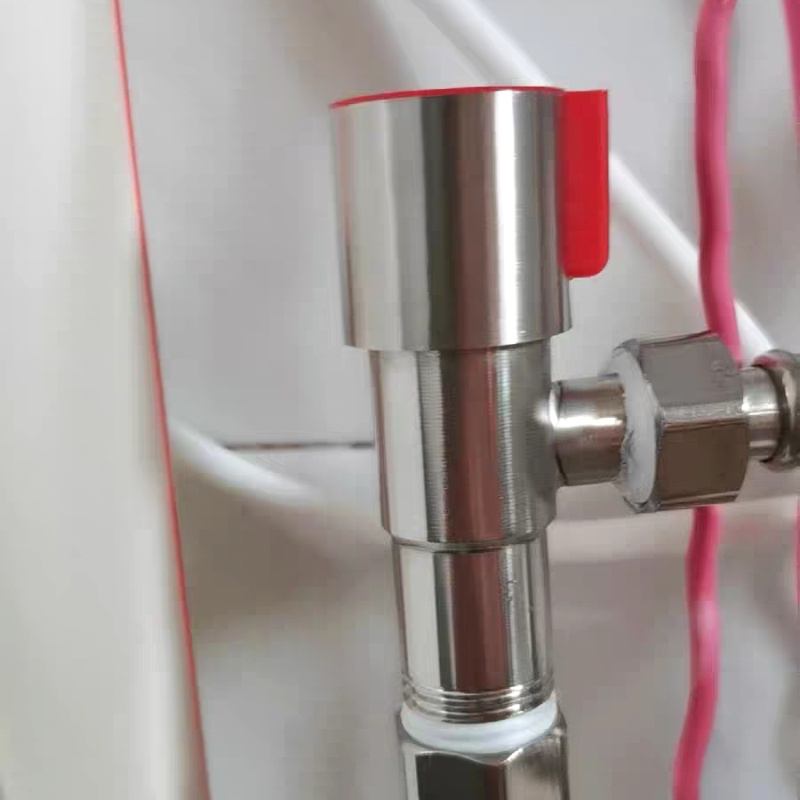 热水器防爆家用加厚进水厨房不锈钢洗手盆4分冷热进水阀304止水阀