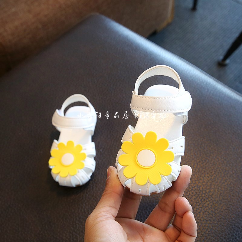 夏季女宝宝学步凉鞋公主鞋0-1-2岁3防滑软底夏天女童婴儿学步鞋子|ruв категории детская обувь/детская обувь/между родителями и детьми обувь, сандалии - от Buy2taobao.com для оказания профессиональной услуги покупки агента Taobao