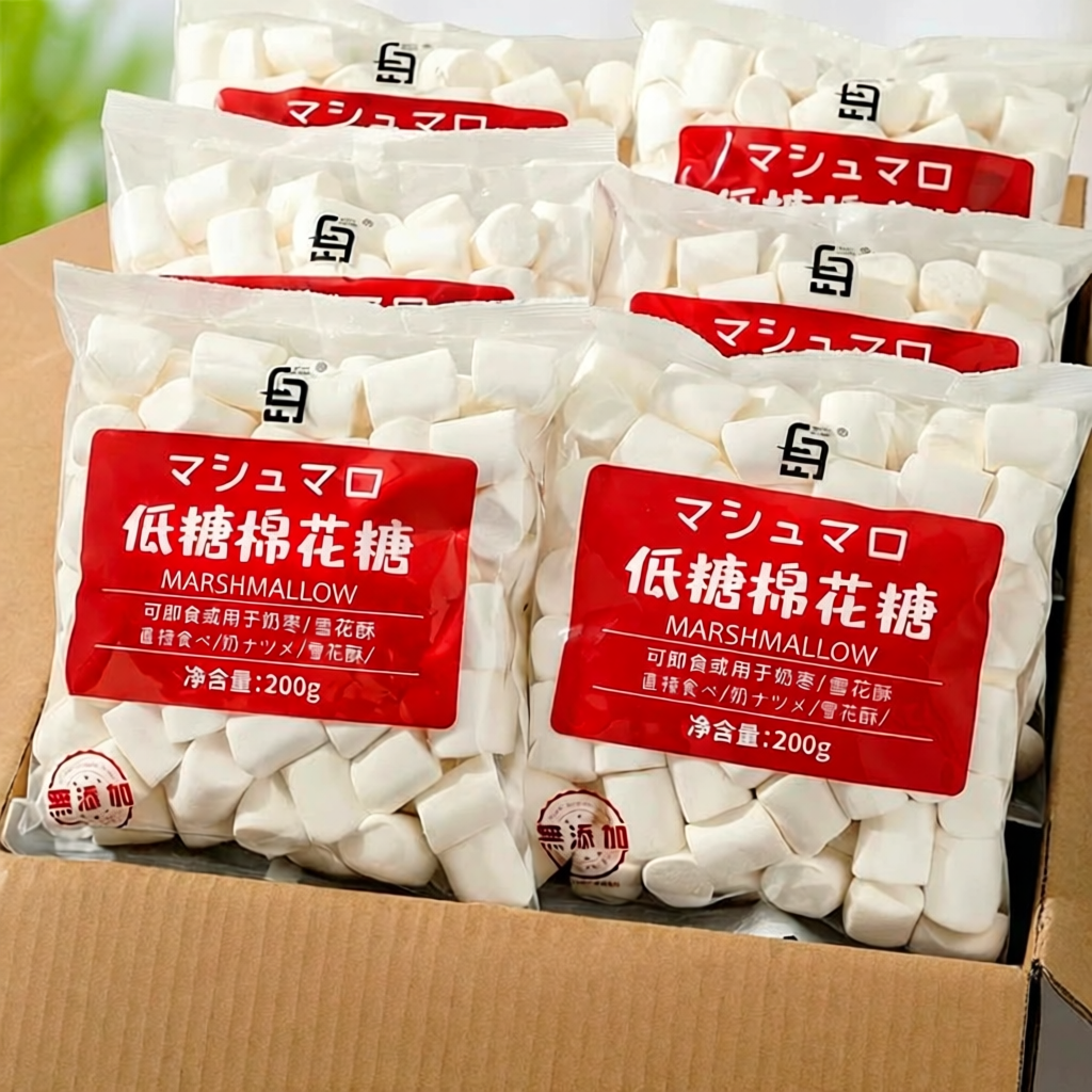 劣狐狐棉花糖雪花酥烘焙专用