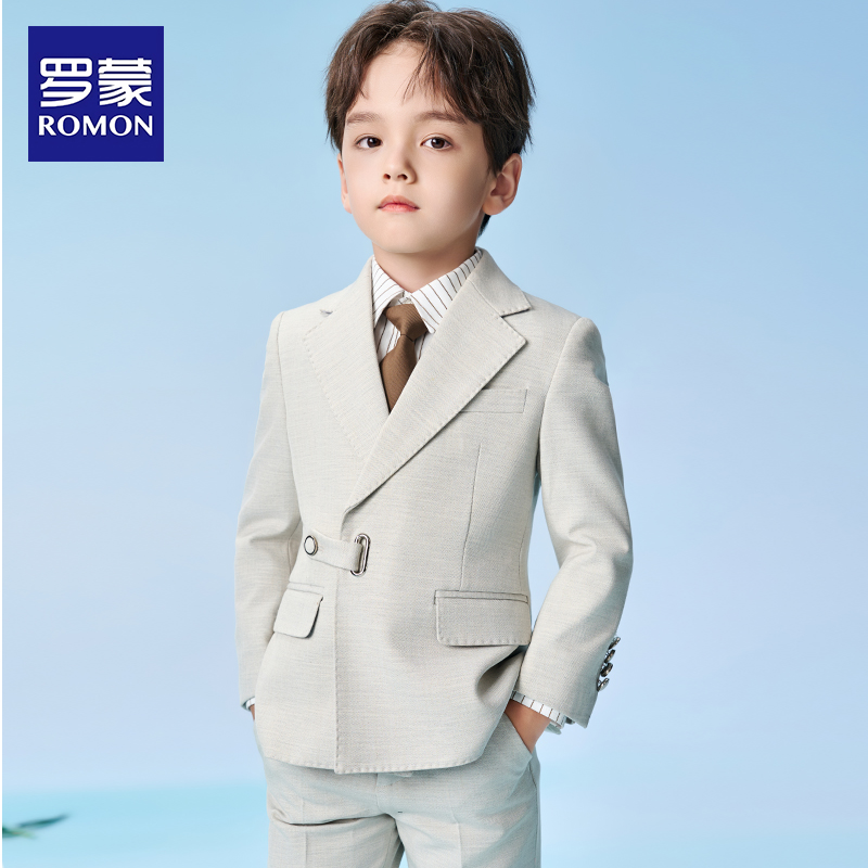 罗蒙男童西装主持人礼服