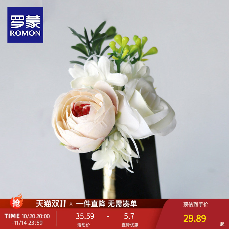 西装礼服胸针配饰儿童胸花配件