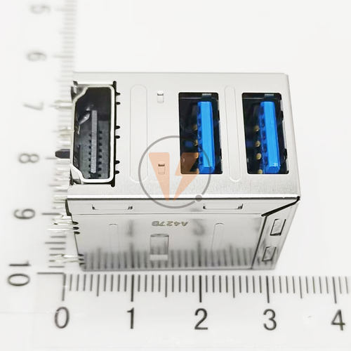 FOXCONN富士康 双层USB3.0+HDMI接口连接器 UEA11191-DFH1-4F