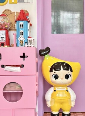 客厅大型落地摆件家居电视柜沙发旁卡通存钱罐装饰品乔迁新居礼物