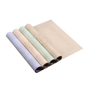 蜡染复古七言瓦当对联仿明清楹联瀛海龙纹文房四尺对开半生半熟毛笔字练字创作纸书法创作宣纸作品纸专用安徽