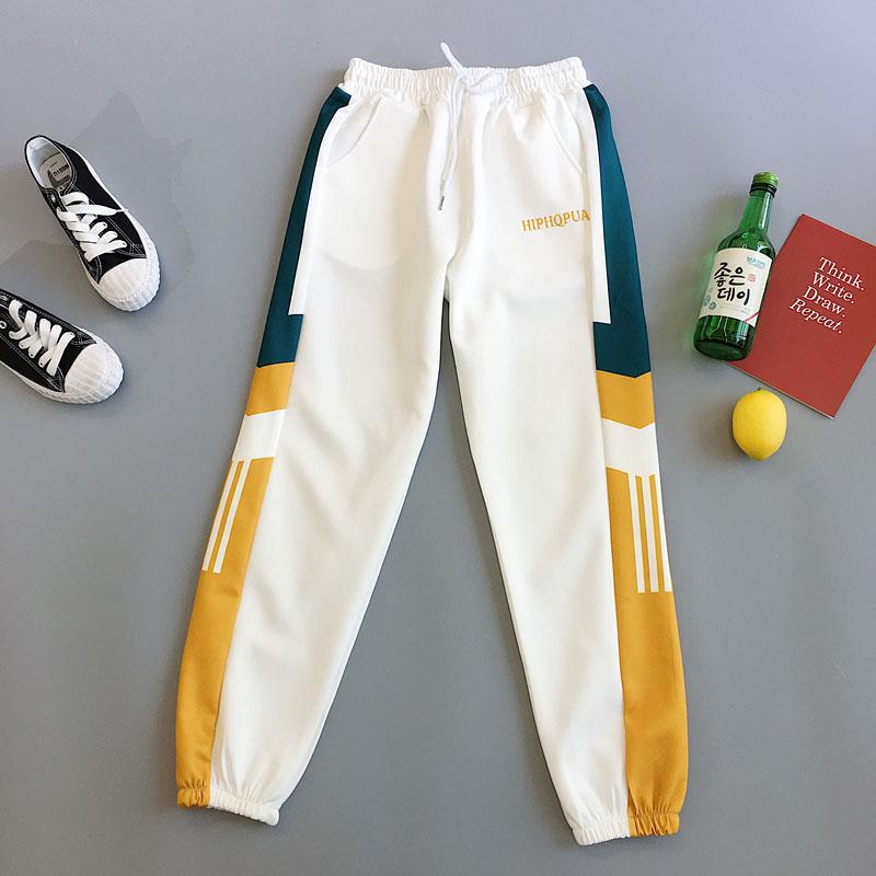 black Sports pants Easy comfortable Broad leg Middle-waisted Summer wear woman Casual pants Four seasons fashion Sandy beach men and womenin the Women's clothing/Boutique , Pants , Casual pants  category - from Buy2taobao.com to provide professional Taobao agent buy service