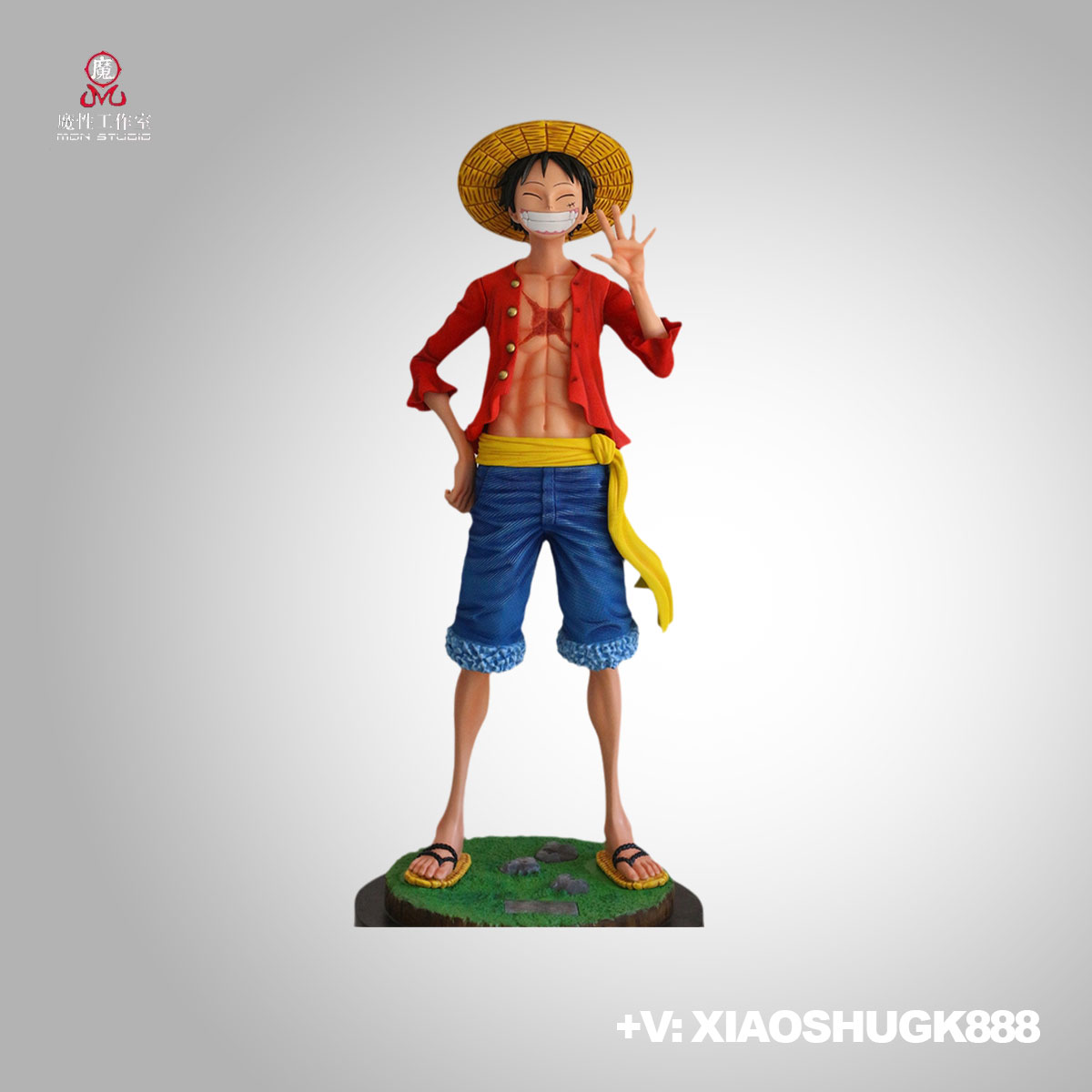 路飞海贼王手办雕像现货