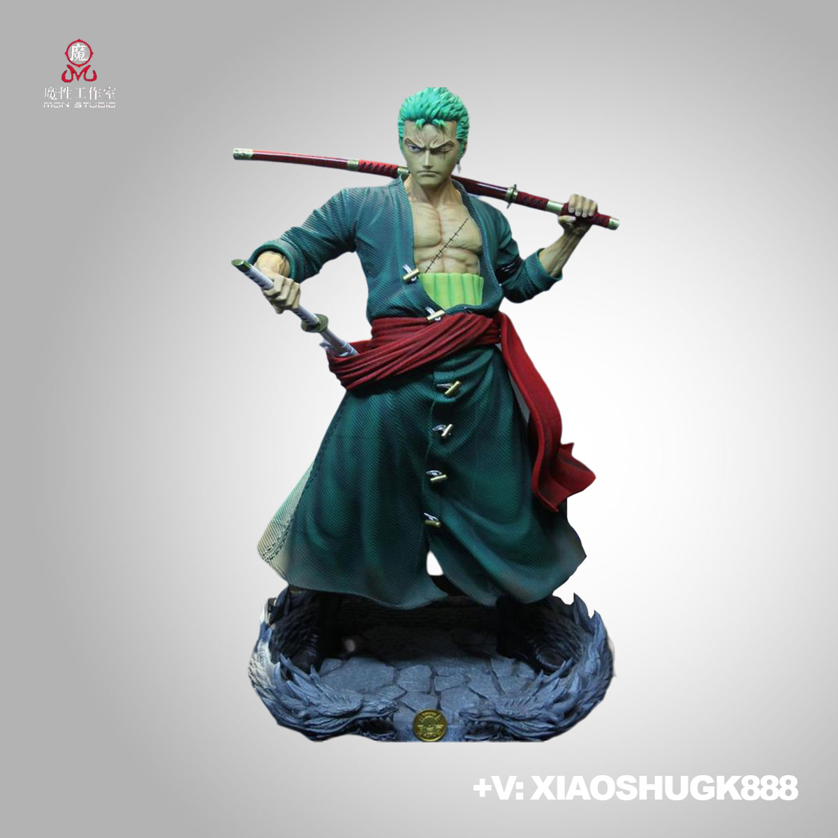 海贼手办雕像索隆摆件现货动漫