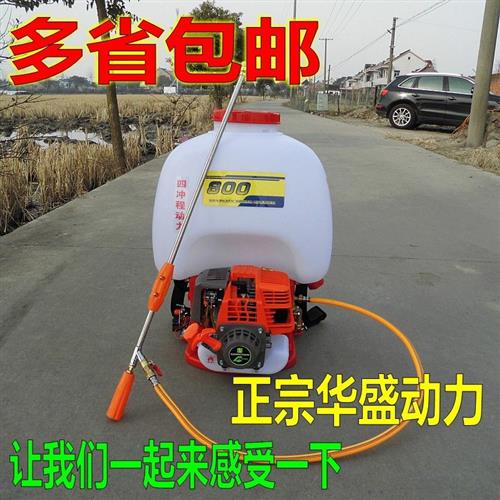 动力四冲程农用背负式机动喷雾器打药机/高压动力喷农药水泵图片