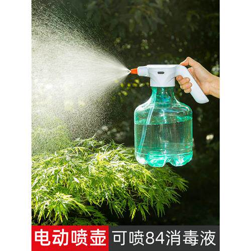 电动浇花喷壶阳台园艺洒水壶家用消毒小型喷雾器自动喷水一件起批