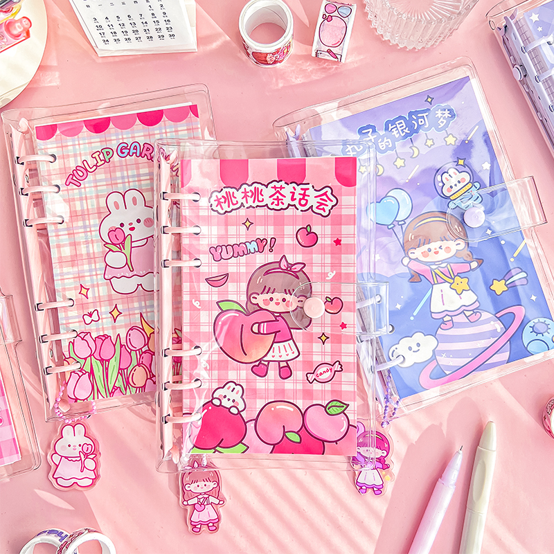 咔巴熊活页手账本可爱少女心