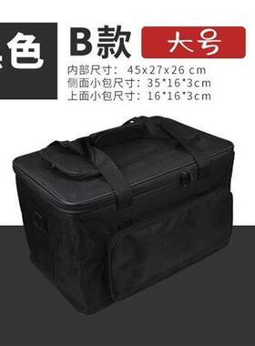 大号折叠帆布画箱 布艺包防水折叠箱子 美术颜料箱水粉箱收纳包