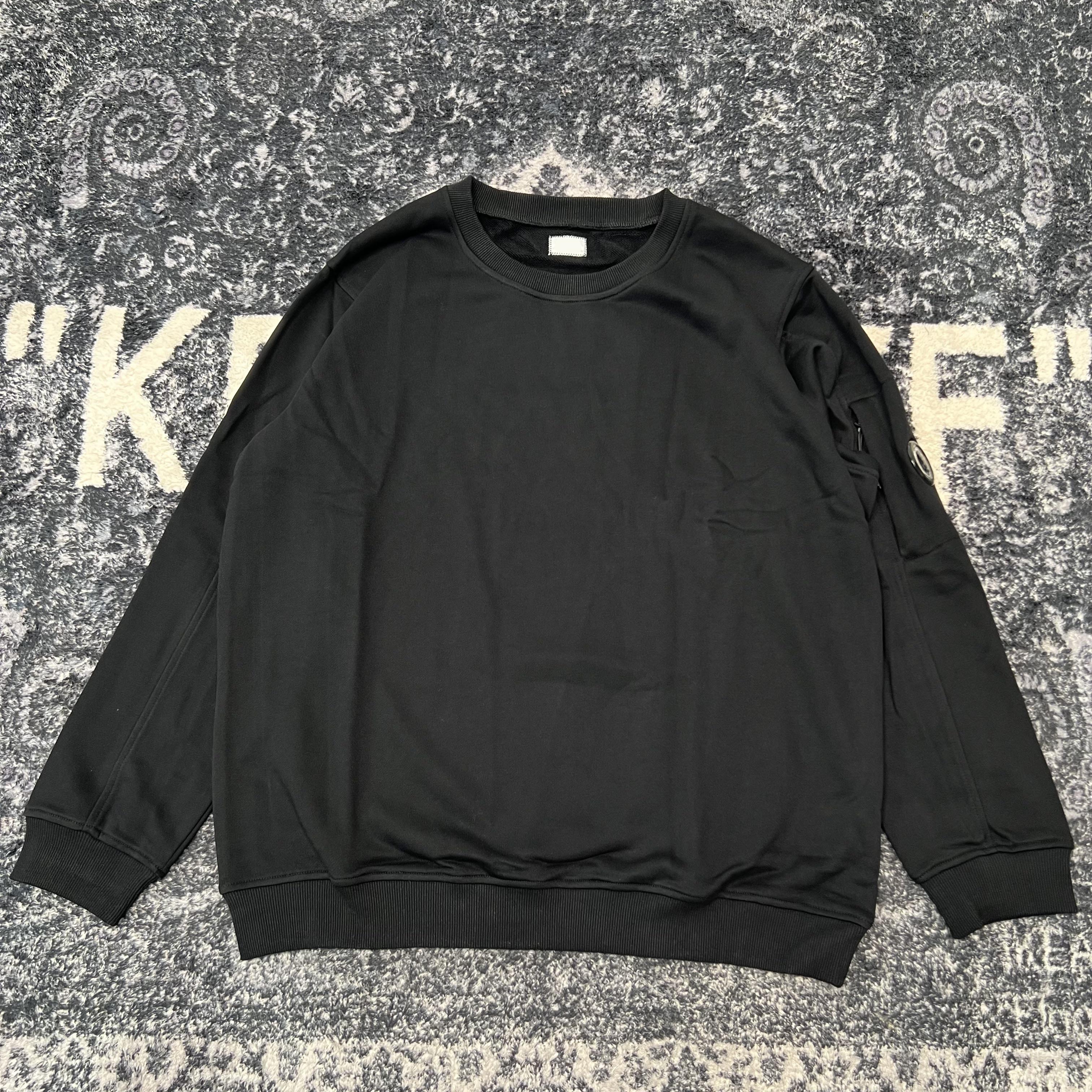 thumbnail for XS independent 280G terry crew neck sweatshirt is the same style for men and women