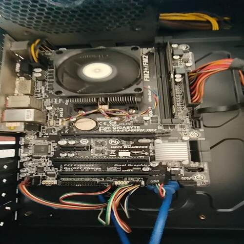 议价A10-7700k处理器+GA-F2A88XM-H可维修