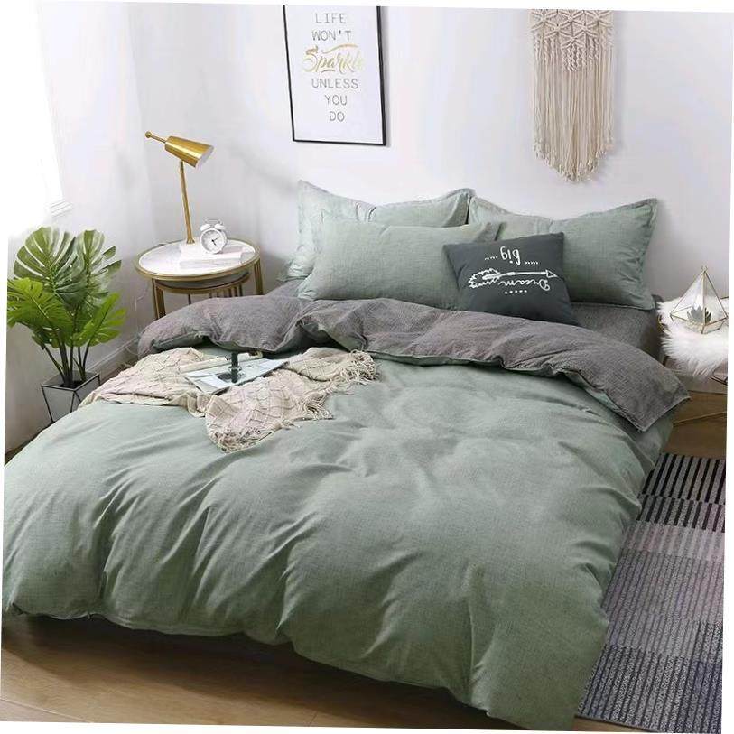 student Bed sheets set duvet cover bedding 4sets double 1.2