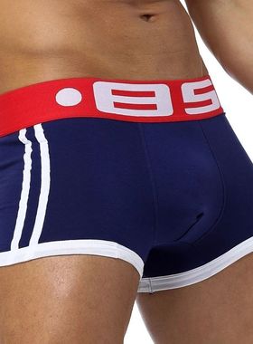 ORLVS Brand men Underwear Men boxer Sexy cotton Cuecas Mens