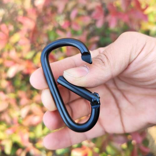 Allblackcarabiner,allbl