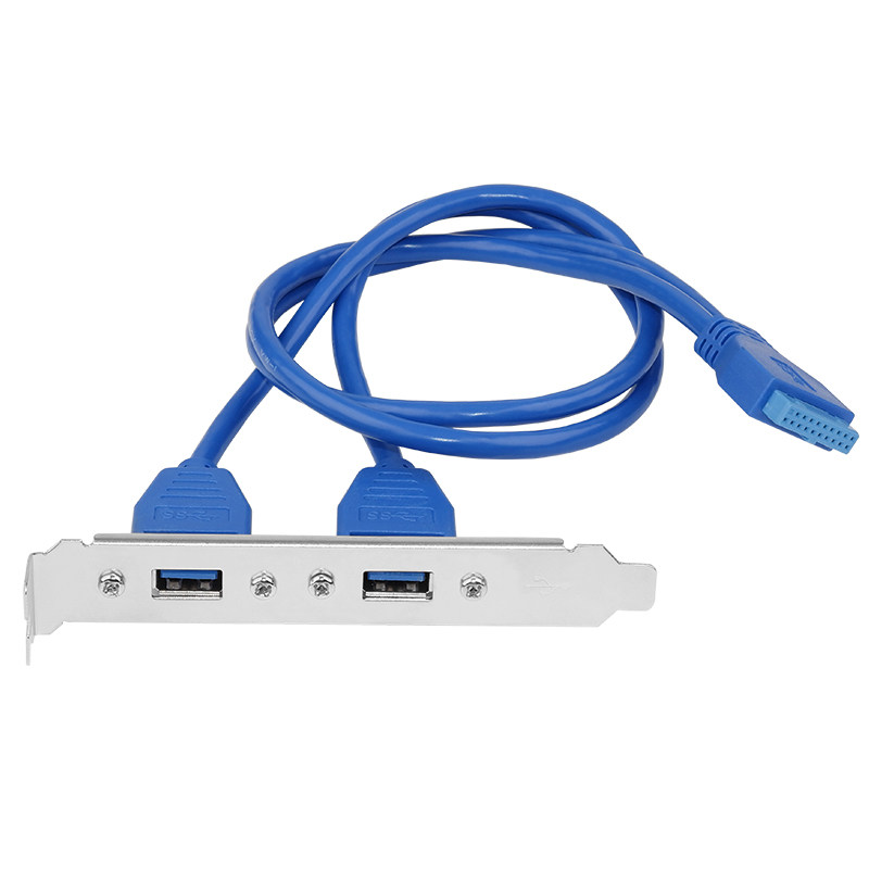 19PIN USB3.0 ADAPTER CABLE 19-PIN USB CABLE EXTENSION CABLE 2U HALF-HEIGHT BEZEL SUPPORT SMALL CHASSIS TYPEC E
