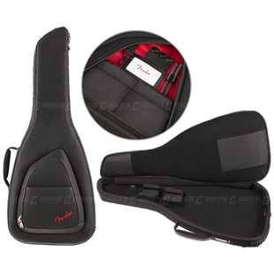 美国Fender芬达 电木吉他包精英系列FA610 FE920迷彩贝斯民谣琴包