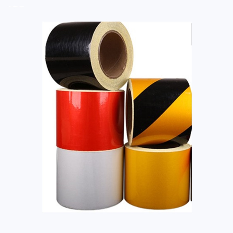 反光不干胶波形护栏端头反光贴汽车尾杠反光贴反光胶带安全警示带
