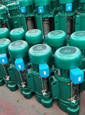 2t重工钢丝绳电动葫芦CD型单速电葫芦小型起重机厂家直销