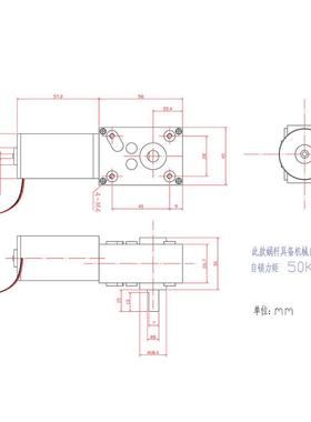 A58SW31ZY涡轮蜗杆减速电机大扭矩带自锁自动窗帘智能自动晾衣架