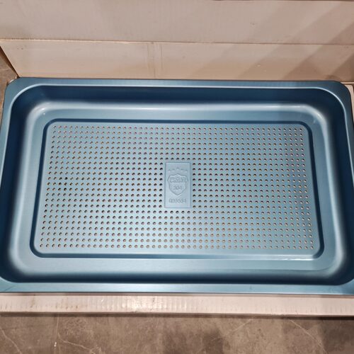 火星人集成灶x7z2蒸箱蒸盘专用托盘有孔不锈钢50*30适用蒸箱配件