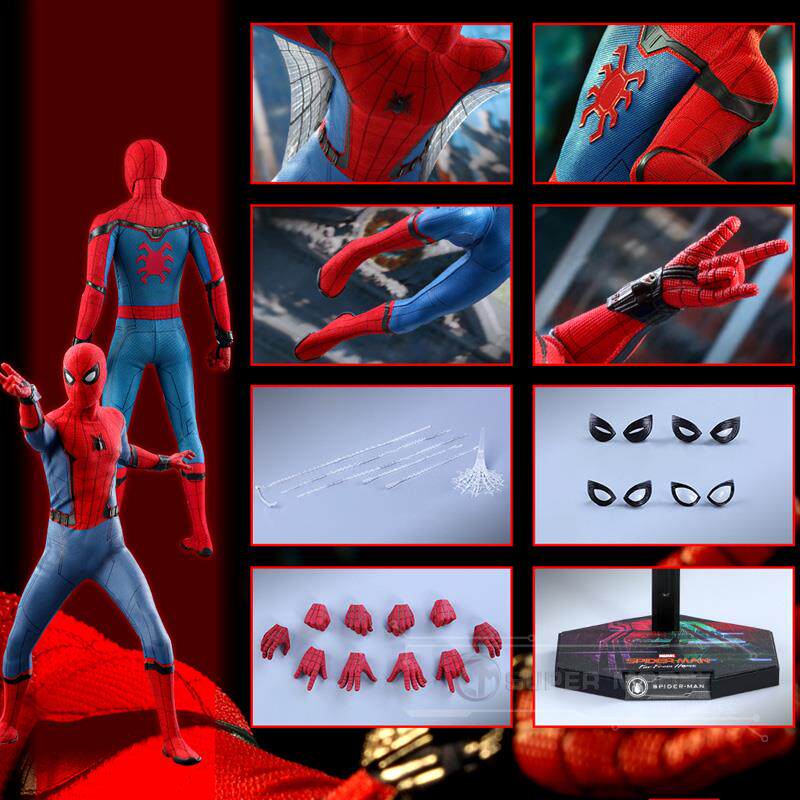 漫威钢铁侠 hottoys 1/6蜘蛛侠手办英雄远征归来模型可动人偶。在类目 模玩/动漫/周边/cos/桌游, 手办/扭蛋/人偶/BJD/兵人, 兵人专区中 - 来自Buy2taobao.com提供专业的淘宝代购服务