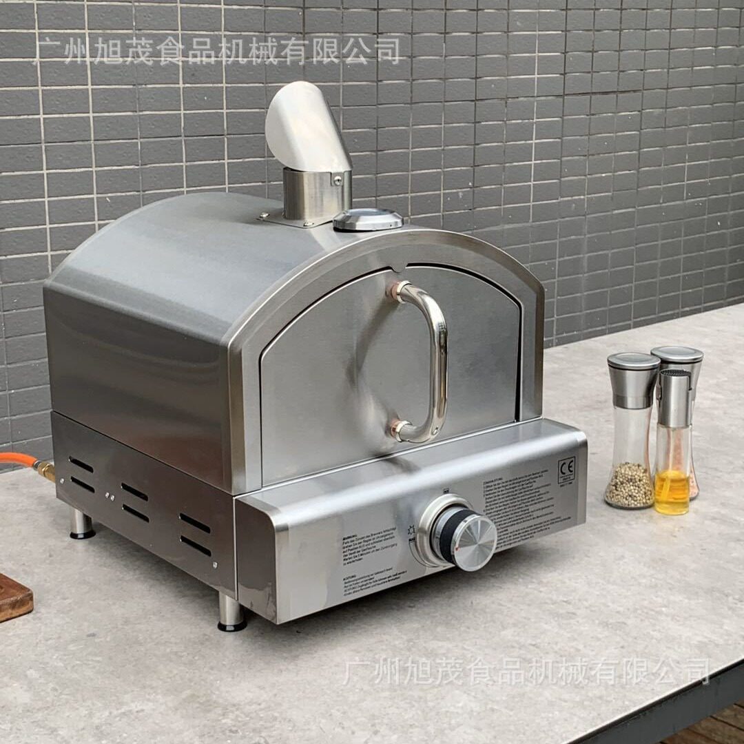 旭茂披萨机户外燃气烤炉烤面包机燃气烤箱烤牛排熟食火腿蔬菜香肠