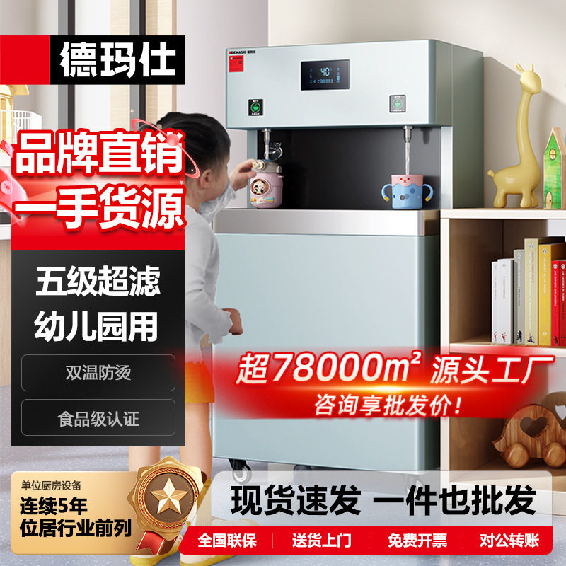 德玛仕带净化功能学校幼儿园饮水机商用即热恒温智能大容量直饮机