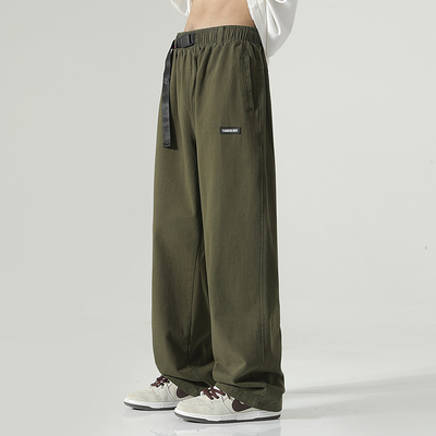 长裤工装裤日系垂感直筒裤