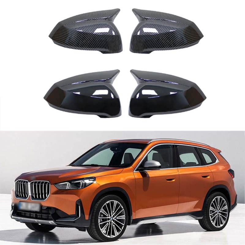 适用于23-24款宝马BMW New X1 U11 U12倒车镜盖后视镜后壳罩装饰