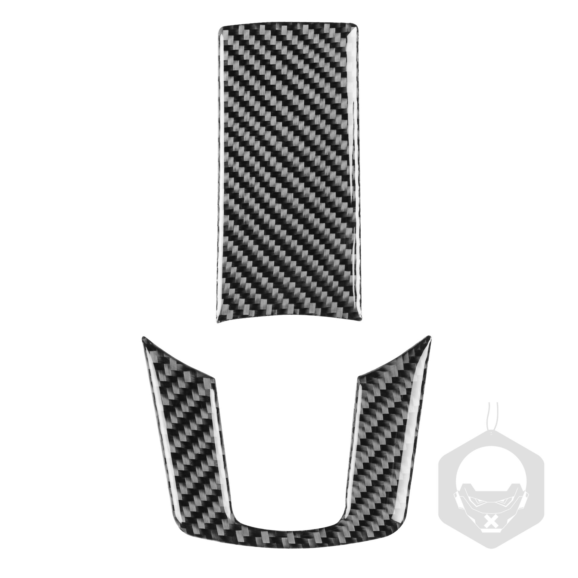 适用道奇战马挑战者车challenger方向盘套装贴碳纤维内饰中11-14