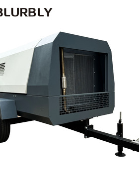 6立方米每分钟矿用压缩机柴油发动机185cfm螺杆式空压机压力8bar