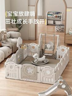 宝宝爬行垫围栏一体爬行地垫婴儿爬爬垫学步防护栅栏游戏垫子家