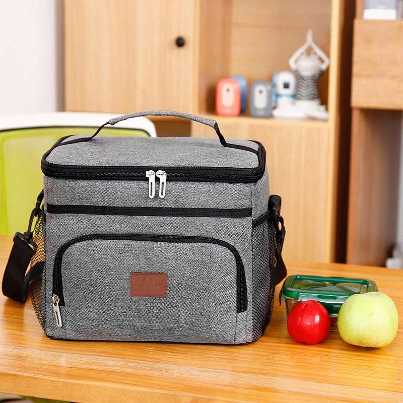 带饭的袋子饭盒袋便携上班饭包 保温袋铝箔加厚午餐便当包