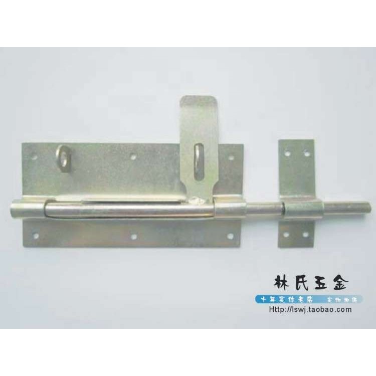镀彩铁板门栓 重型插销  带锁扣插销 大门插销,搬运/仓储/物流设备,电梯/传菜机/升降机/提升机,淘宝优惠券,粉丝福利购,淘宝优惠卷