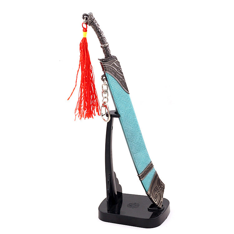 有翡周边兵器周翡 熹微破雪刀 合金模型钥匙扣摆件礼盒装22cm