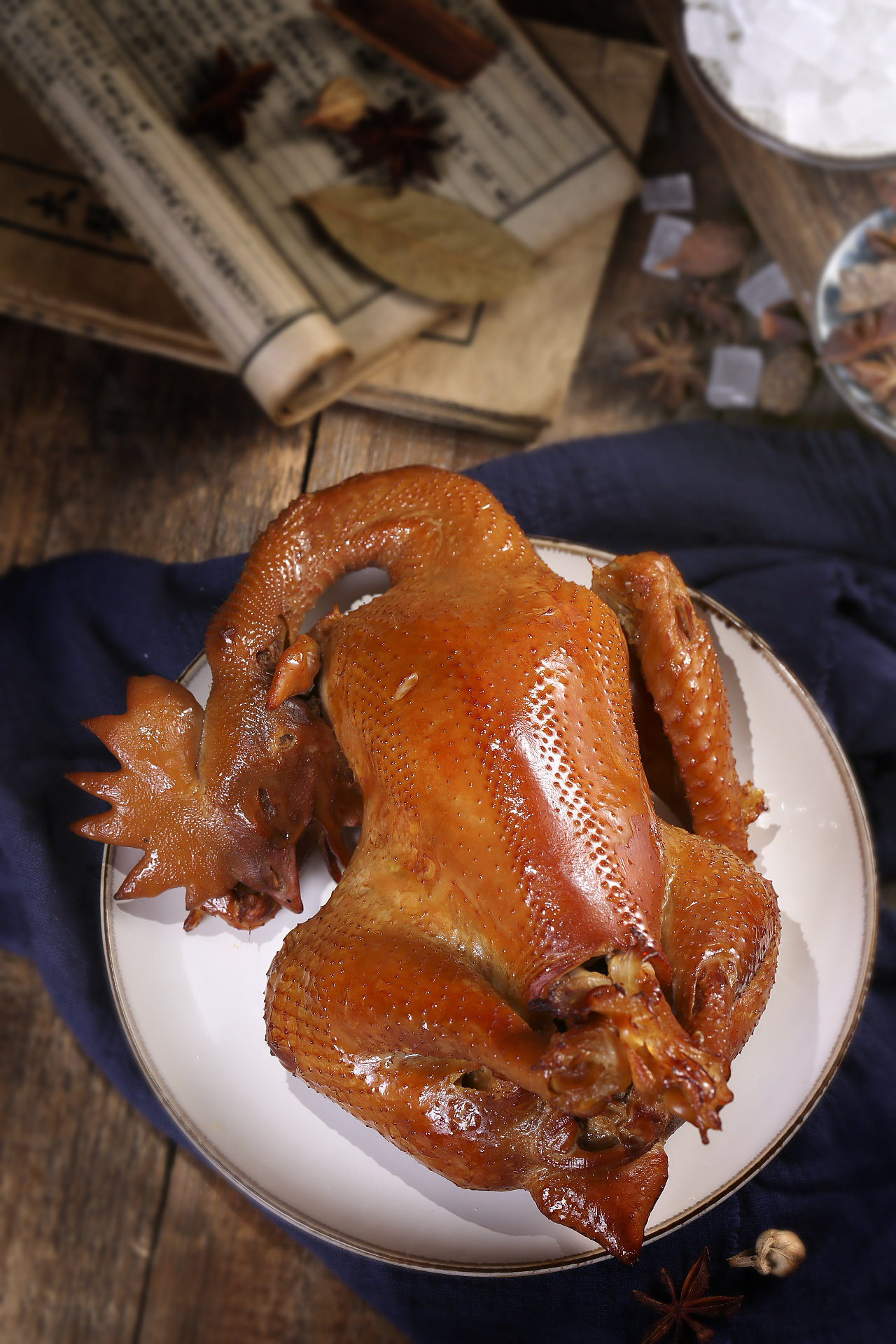 李良成熏鸡正宗老式熏鸡烧鸡扒鸡特产烟熏熟食鸡老字号界之首品