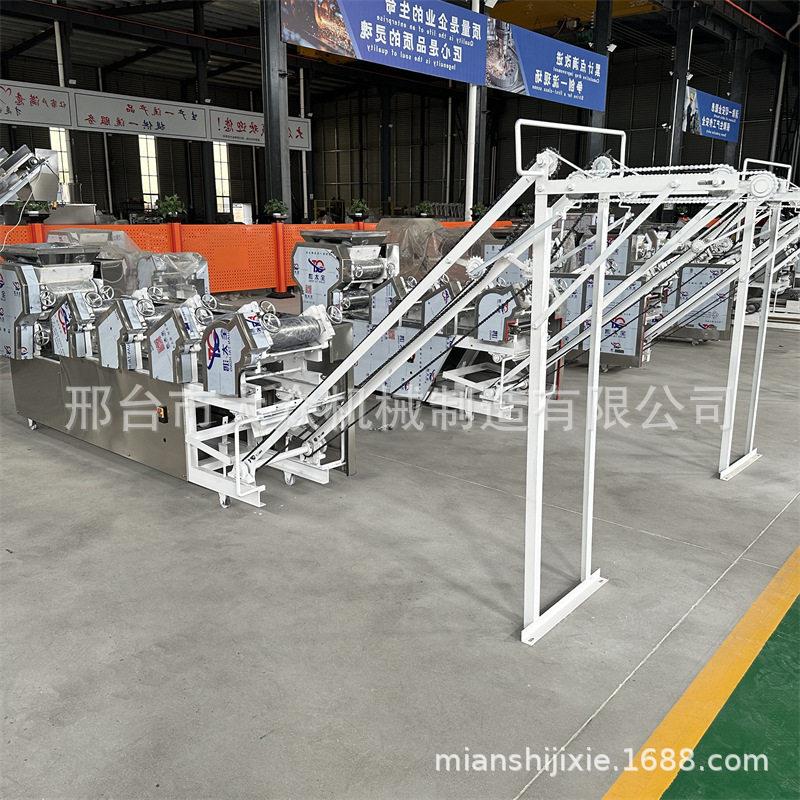多功能果蔬彩色干挂面鲜湿面加工生产商用一次成型全自动面条机