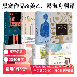 荒原狼 2040书店 姜乙 在轮下 克林索尔 悉达多 赫尔曼·黑塞 易海舟译 外国文学 黑塞作品集 最后夏天 全8册