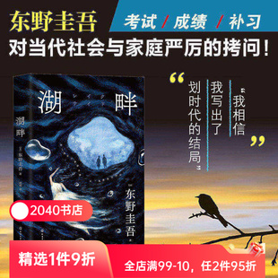湖畔 东野圭吾 警惕愧疚式家庭教育 日本社会派推理小说 东亚原生家庭问题 2040书店