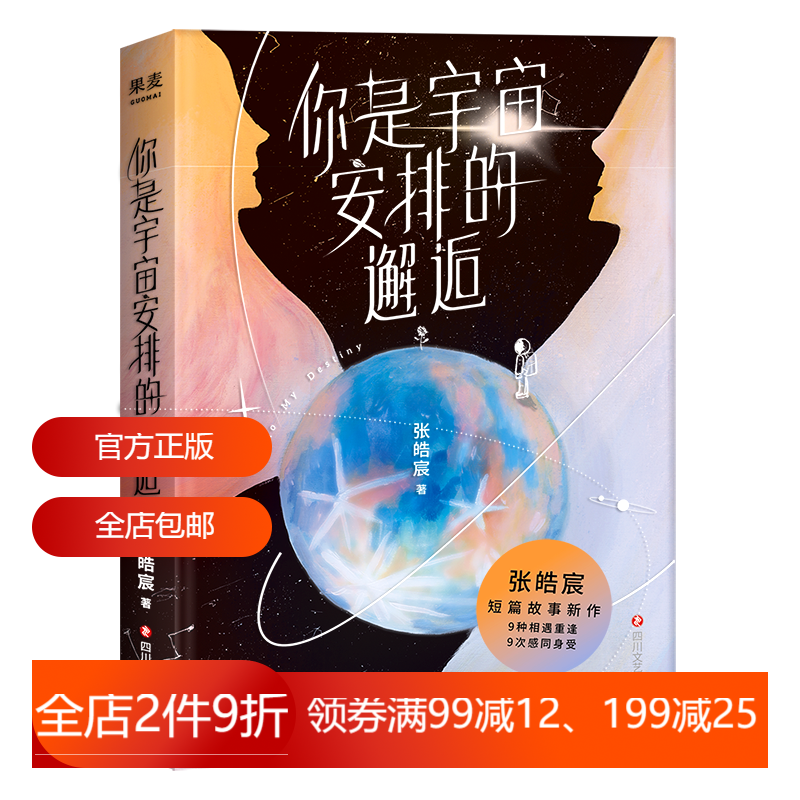 你是宇宙安排的邂逅 张皓宸 短篇故事集 9种相遇重逢 9次感同身受 短篇小说 青春文学 2040书店