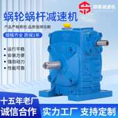 交货快 圆弧齿涡轮蜗杆减速机 WPS系列模块化蜗轮蜗杆减速机 立式