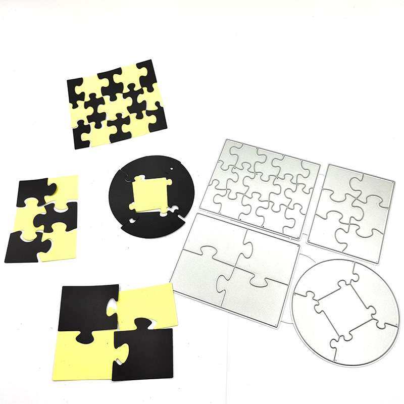 scrapbooking DIY切割刀模 碳钢刀模 压花刀模模板大小奇怪拼图,五金/工具,垫圈,淘宝优惠券,粉丝福利购,淘宝优惠卷