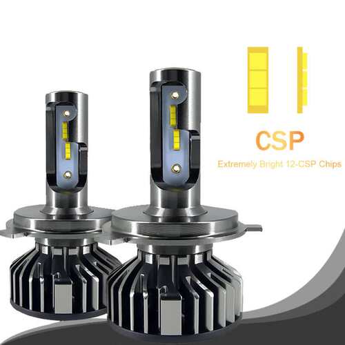 汽车led大灯F2 1860灯珠 多色温 h4 h1 h3 h11 h7 9005 9006 9012