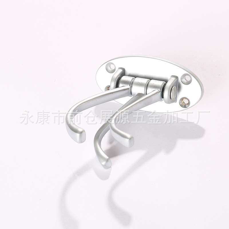 厂家直供三头挂钩金属家具五金配件卫生间浴室挂钩合金挂衣钩