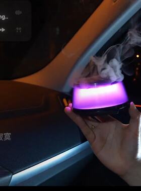 车载香薰车载香薰严选富士山新款高档汽水车用香氛摆件车香爆款